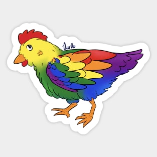 Gay Chicken Pride - 2019 Sticker